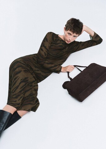 MANGO Dress in Brown