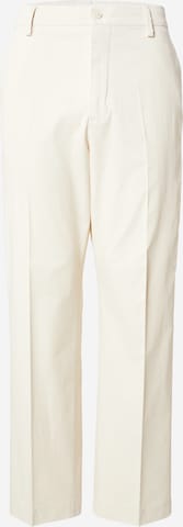 NN07regular Hlače na crtu 'Paw 1804' - bijela boja: prednji dio