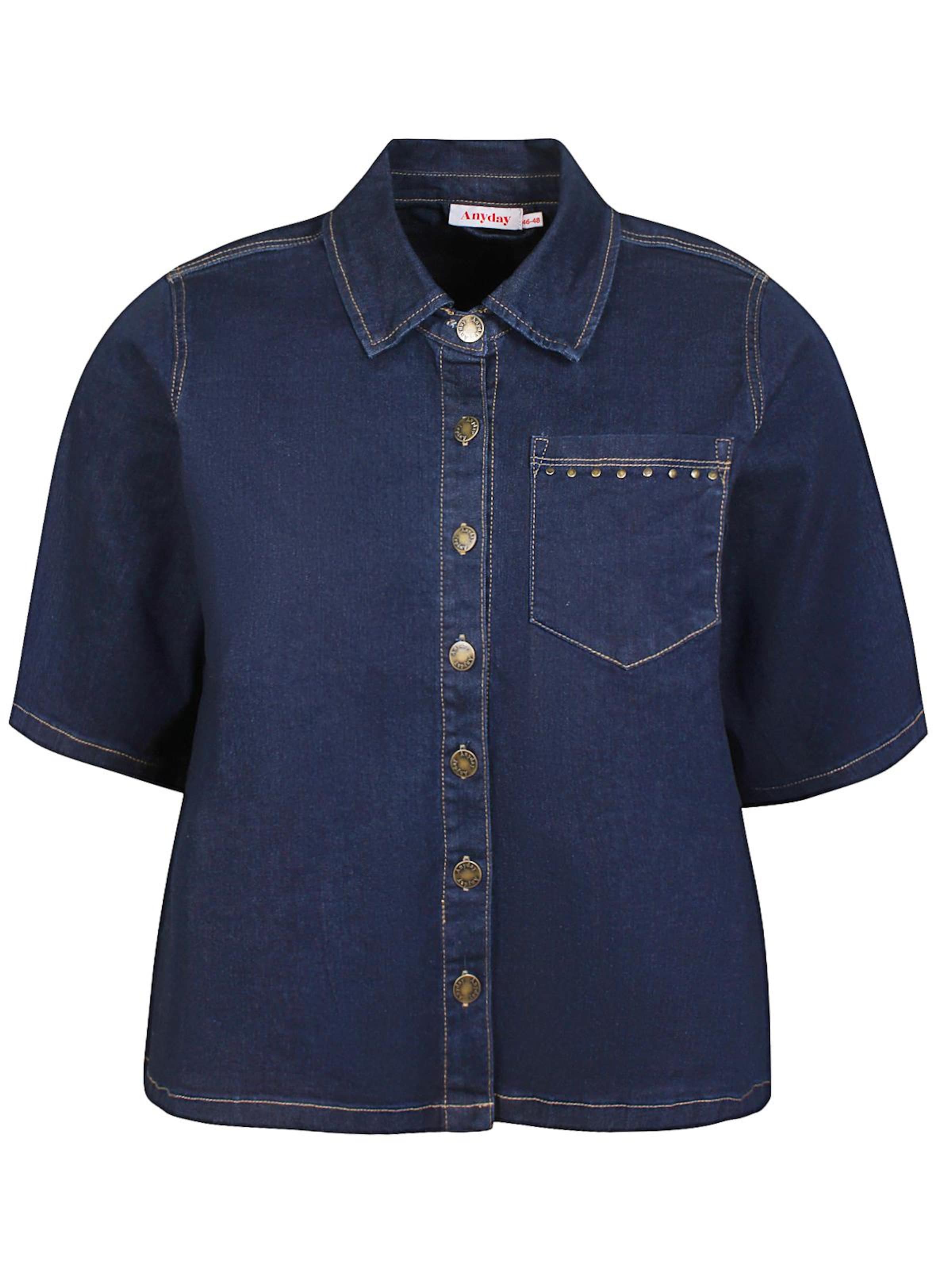 Anyday Shirt 'Pome 411'‌‌‌‌‌‌‌‌ in Blau: Vorderseite
