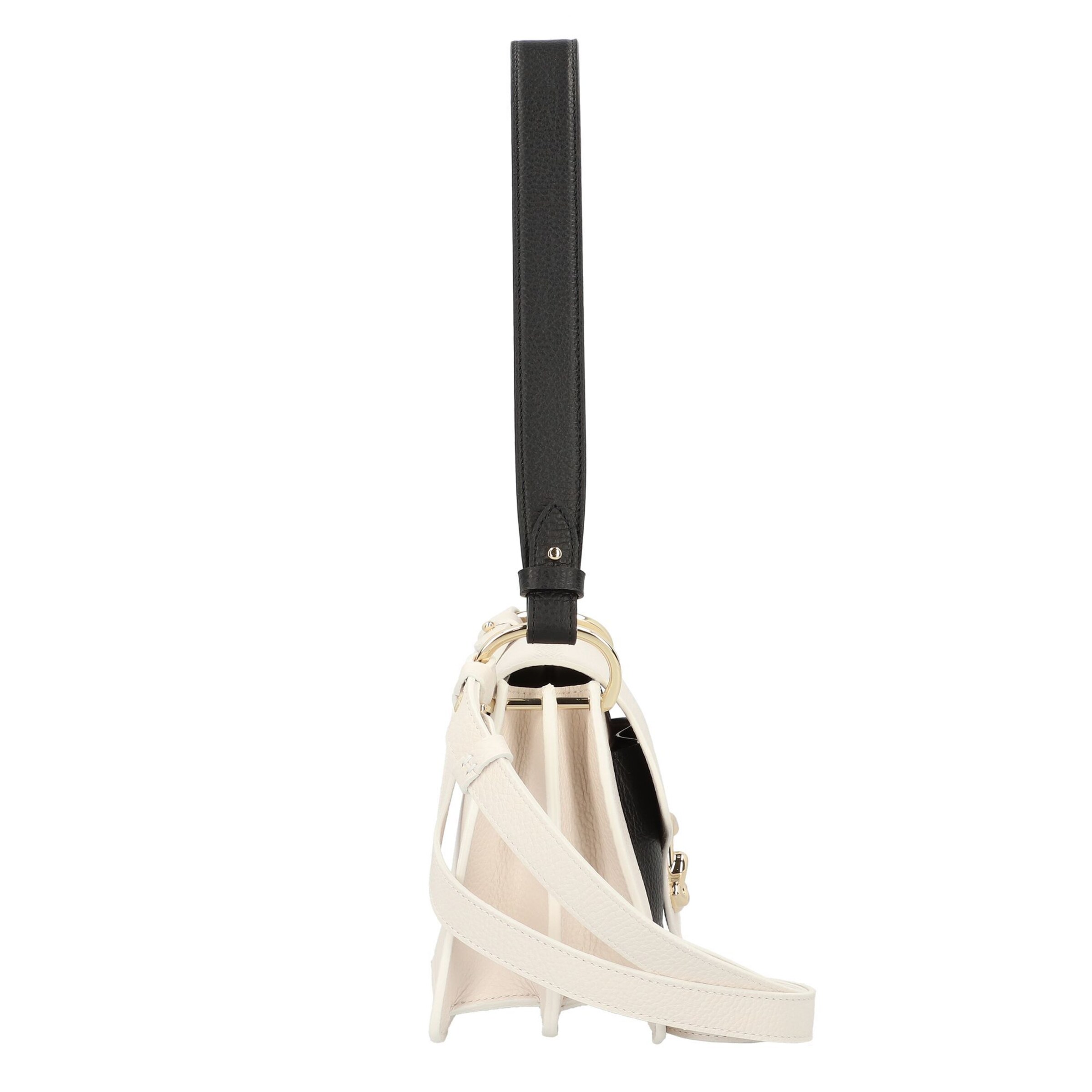 Coccinelle Schultertasche 'C-Me' in Weiß