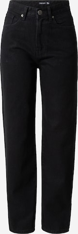 Nasty Gal Wide Leg Jeans in Schwarz: predná strana