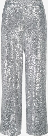 Loosefit Pantalon TALBOT RUNHOF X PETER HAHN en argent : devant