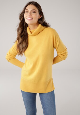 LAURA SCOTT Sweater in Yellow: front