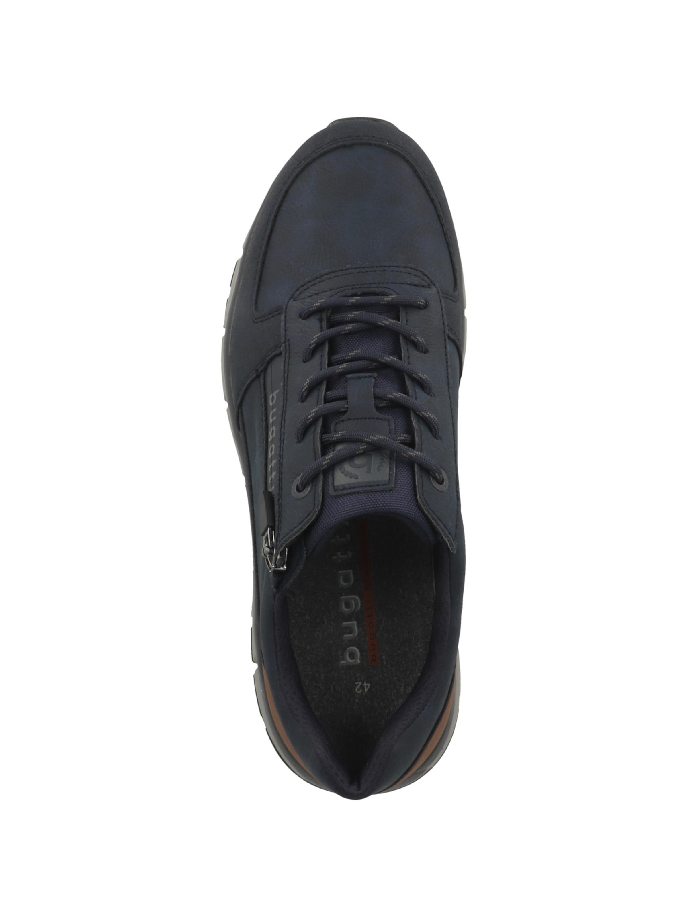 Baskets basses bugatti en bleu