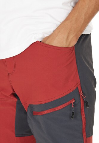 Whistler Regular Outdoorbroek 'Kodiak' in Rood