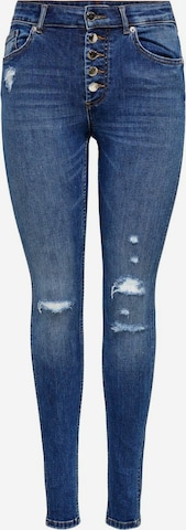 Only Petite Skinny Jeans 'Bobby' in Blauw: voorkant