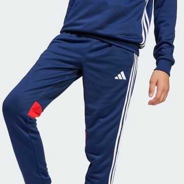 ADIDAS PERFORMANCE Tapered Παντελόνι φόρμας 'Tiro 25 Essentials' σε μπλε