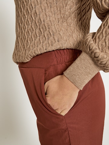 Regular Pantalon 'Glenna' DESIRES en marron