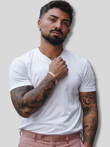 SERASAR Armband 'Herrenarmband aus Edelstahl "Power"' i guld: framsida