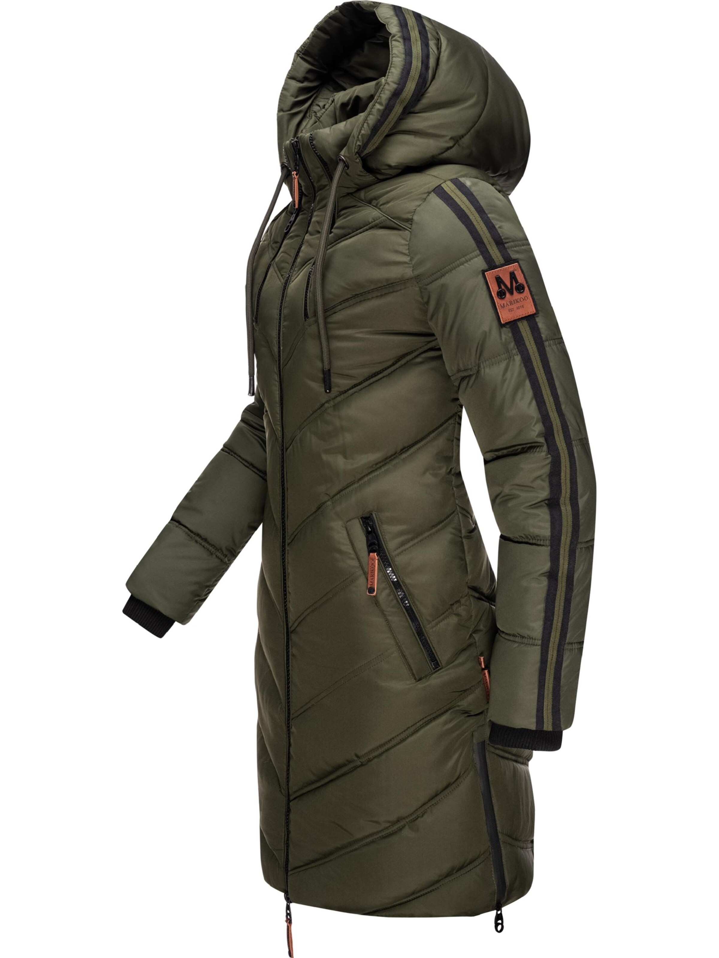 MARIKOOZimski kaput 'Armasa' - zelena boja