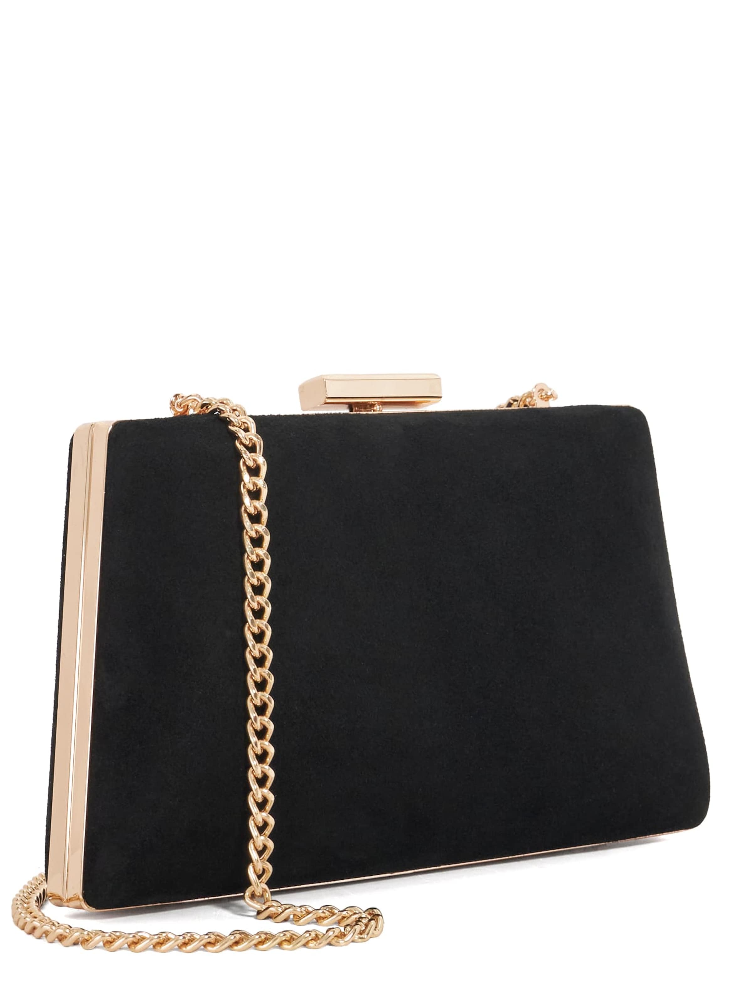Dune LONDON Clutch 'Bellaria' in Zwart: voorkant