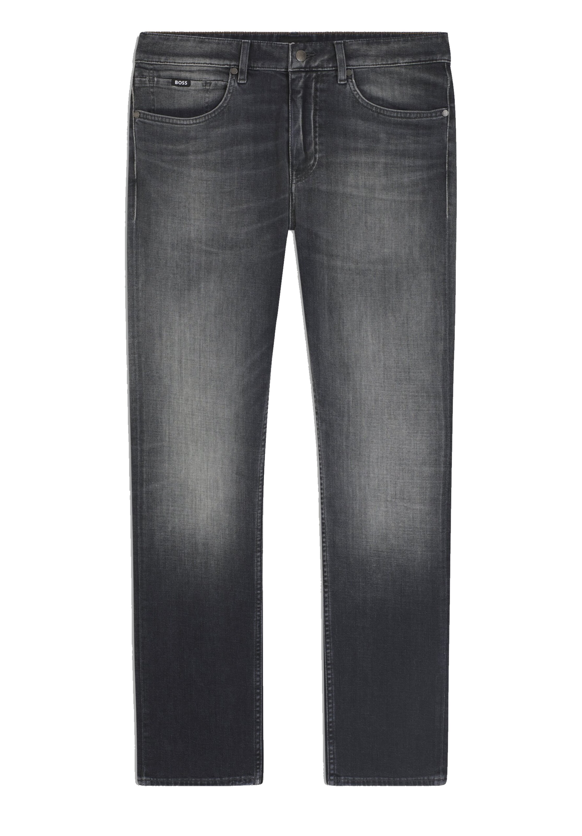 BOSS Slim fit Jeans 'Delaware' in Grey: front