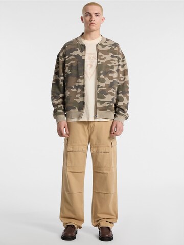GUESS Sweatjacke in Mischfarben