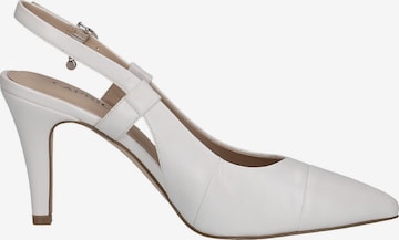 CAPRICE Slingpumps in Wit