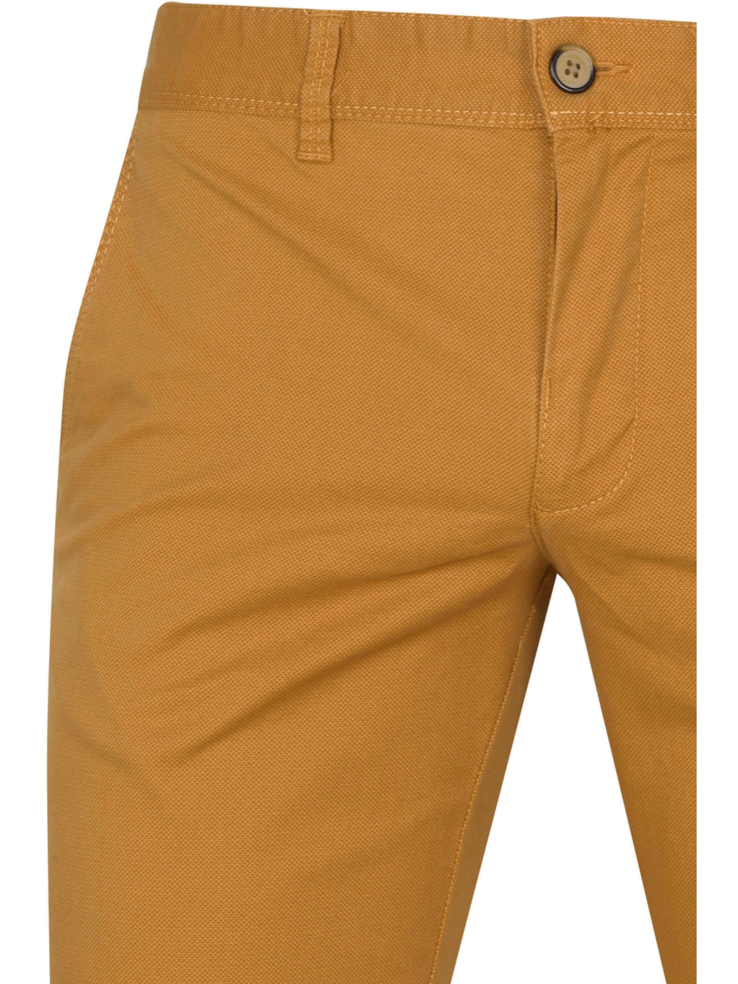 Suitable Slimfit Chino 'Sartre' in Geel