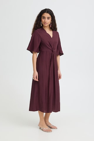 ICHI Kjole 'IHIMELDA' i rød