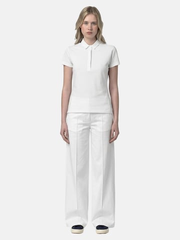 K-Way Shirt 'K-WAY AMDEA PIQUE SLIM T-Shirt e Polo' in Wit