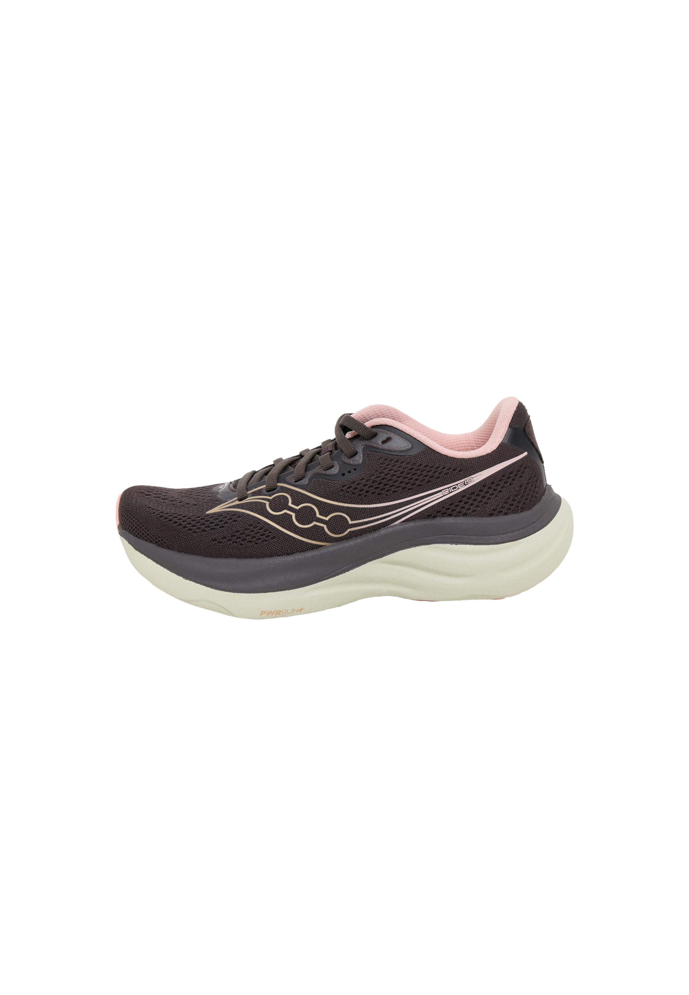 saucony Running shoe 'RIDE 19' in Brown: front