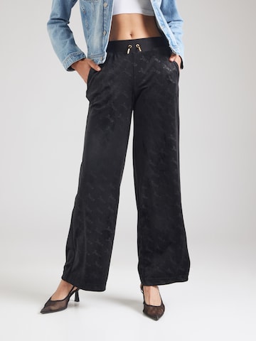Juicy Couture Wide leg Pants 'Neve' in Black: front