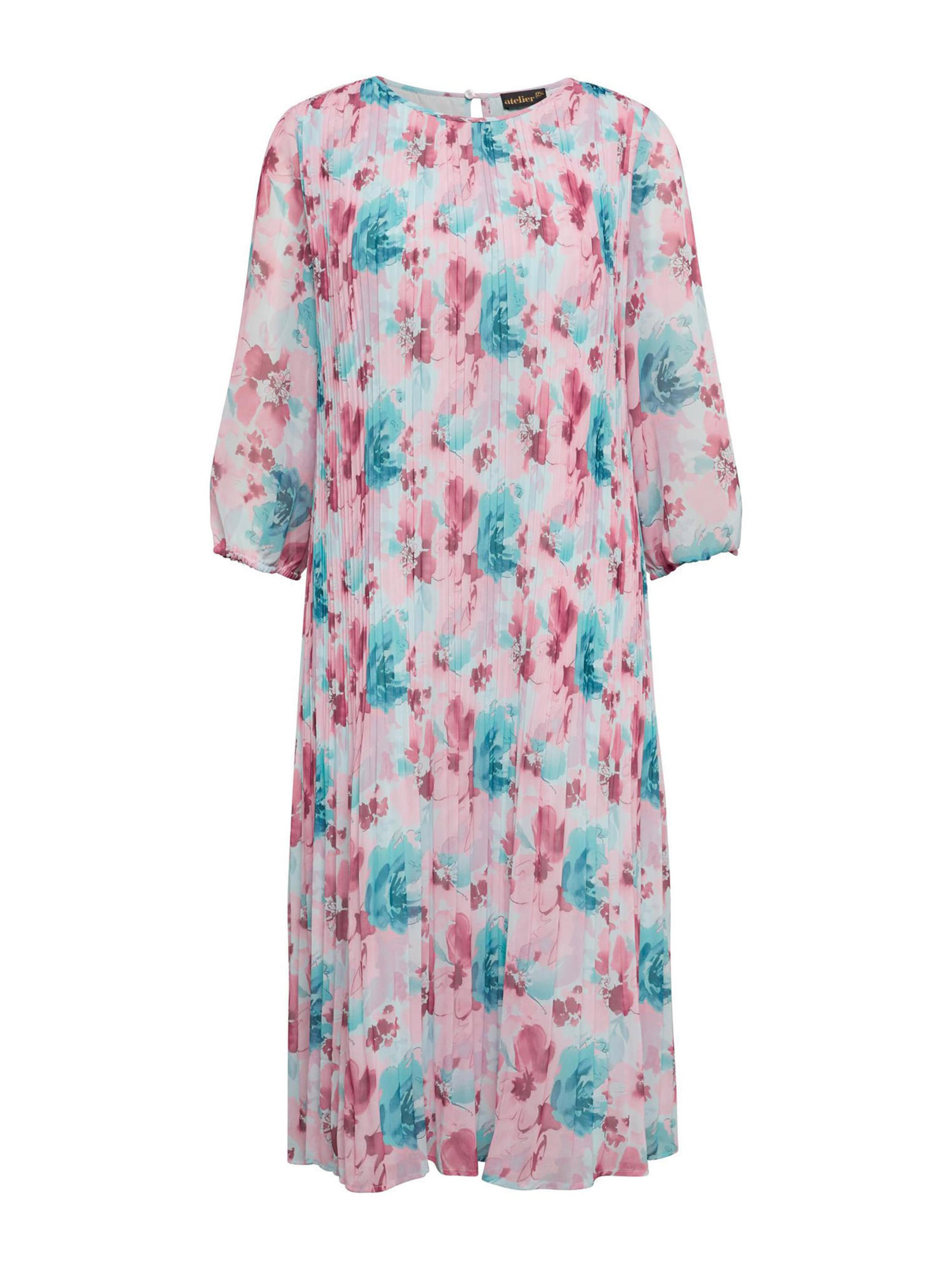 Goldner Kleid in Pink: Vorderseite