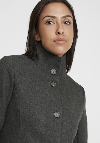 Oxmo Between-Seasons Coat 'Hermy' in Grey