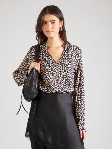 Camicia da donna 'VMMELBA' di VERO MODA in beige: frontale