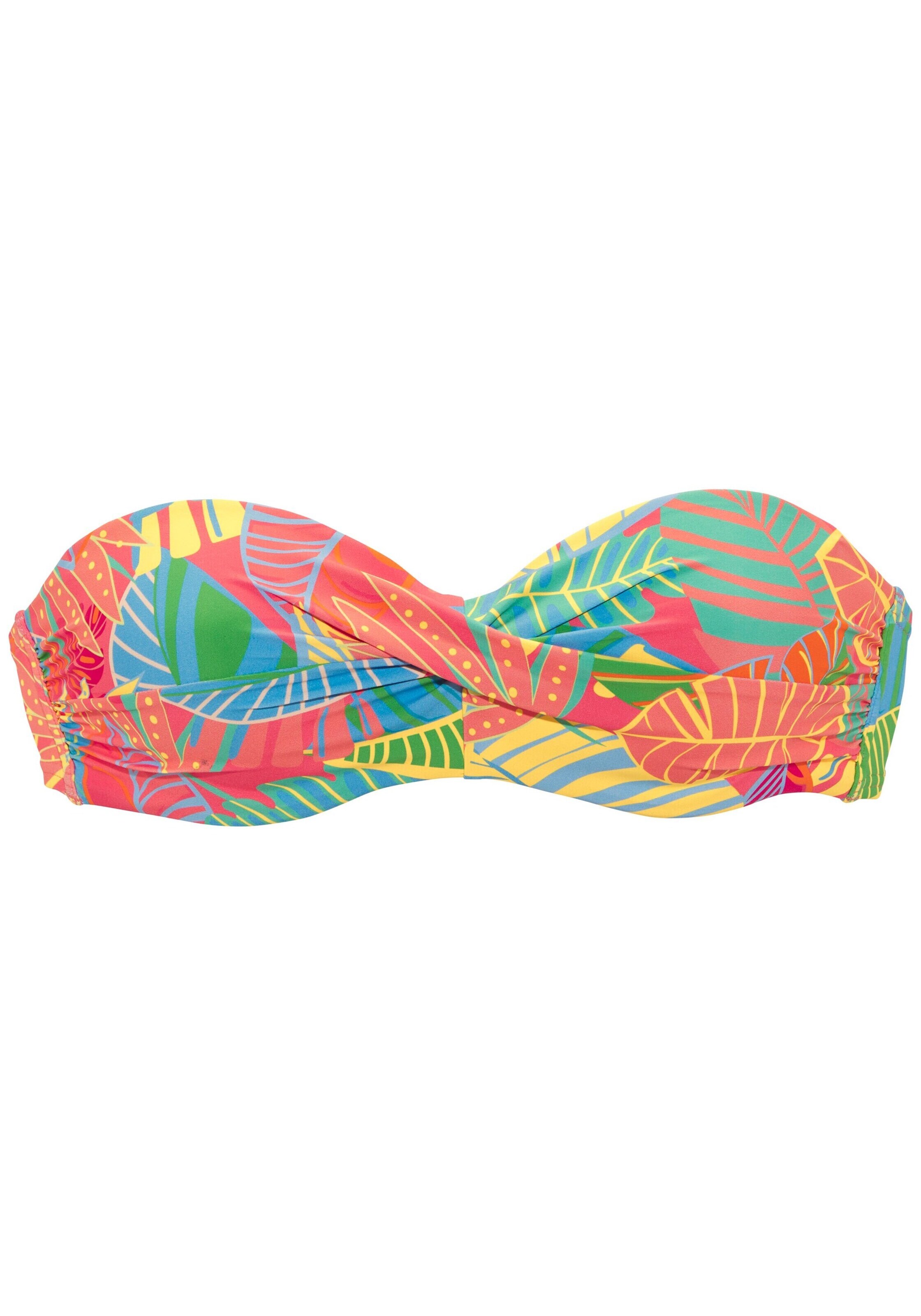 s.Oliver Bandeau Bikini zgornji del | roza barva