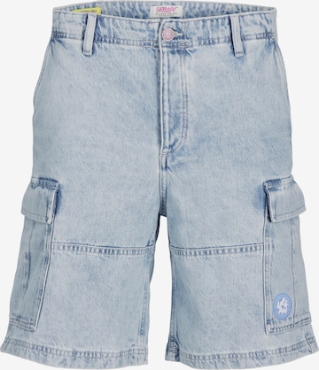 Loosefit Jeans cargo 'Karl Harlo' JACK & JONES en bleu : devant