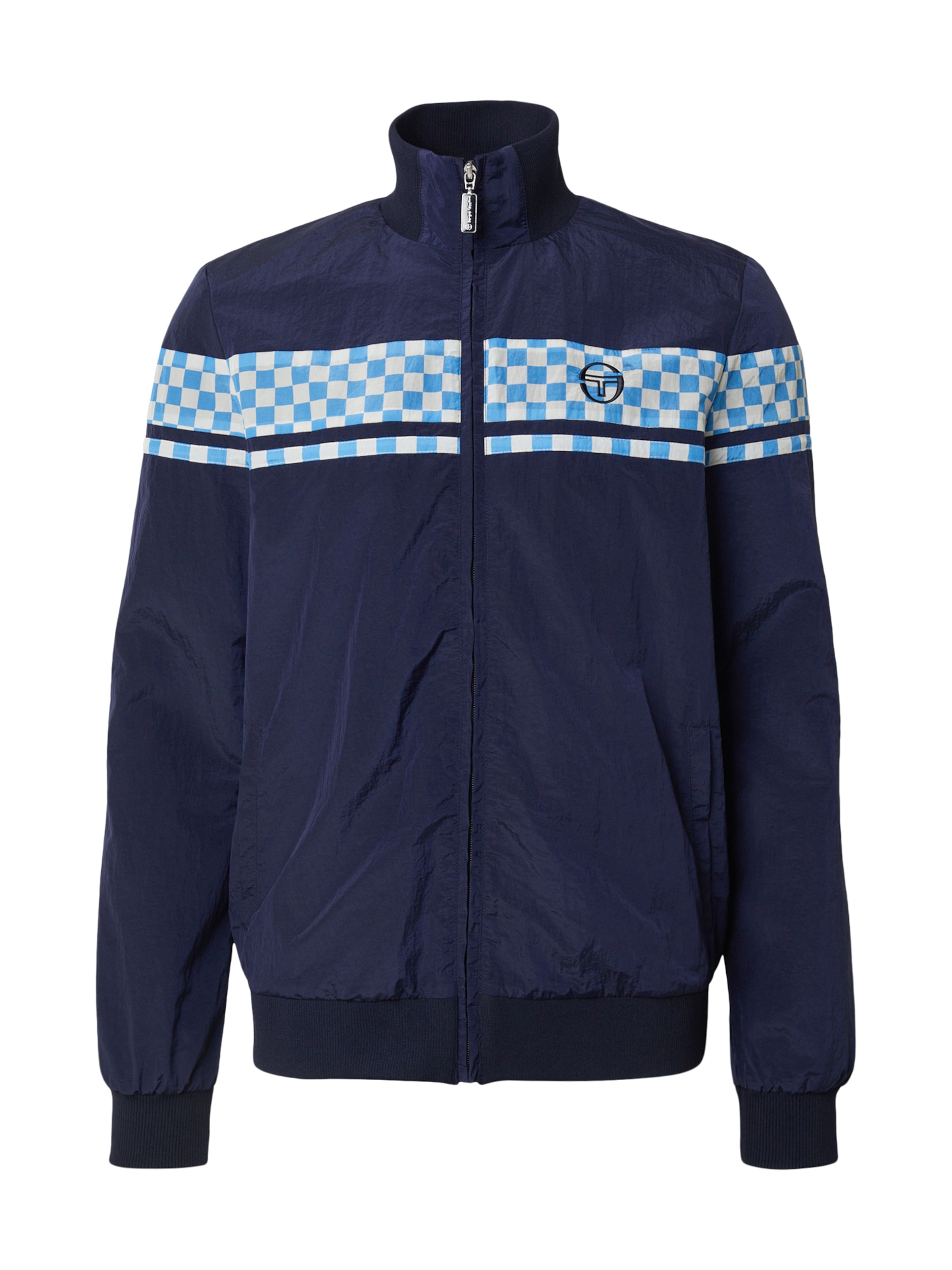 Sergio Tacchini Träningsjacka 'Renzo' i blå: framsida