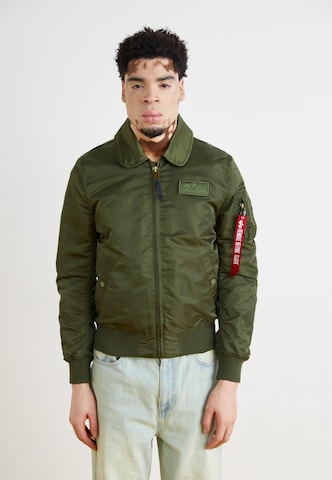 ALPHA INDUSTRIES Φθινοπωρινό και ανοιξιάτικο μπουφάν 'Flying Tigers' σε πράσινο