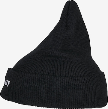 Mister Tee Beanie 'Fuck Off' in Black