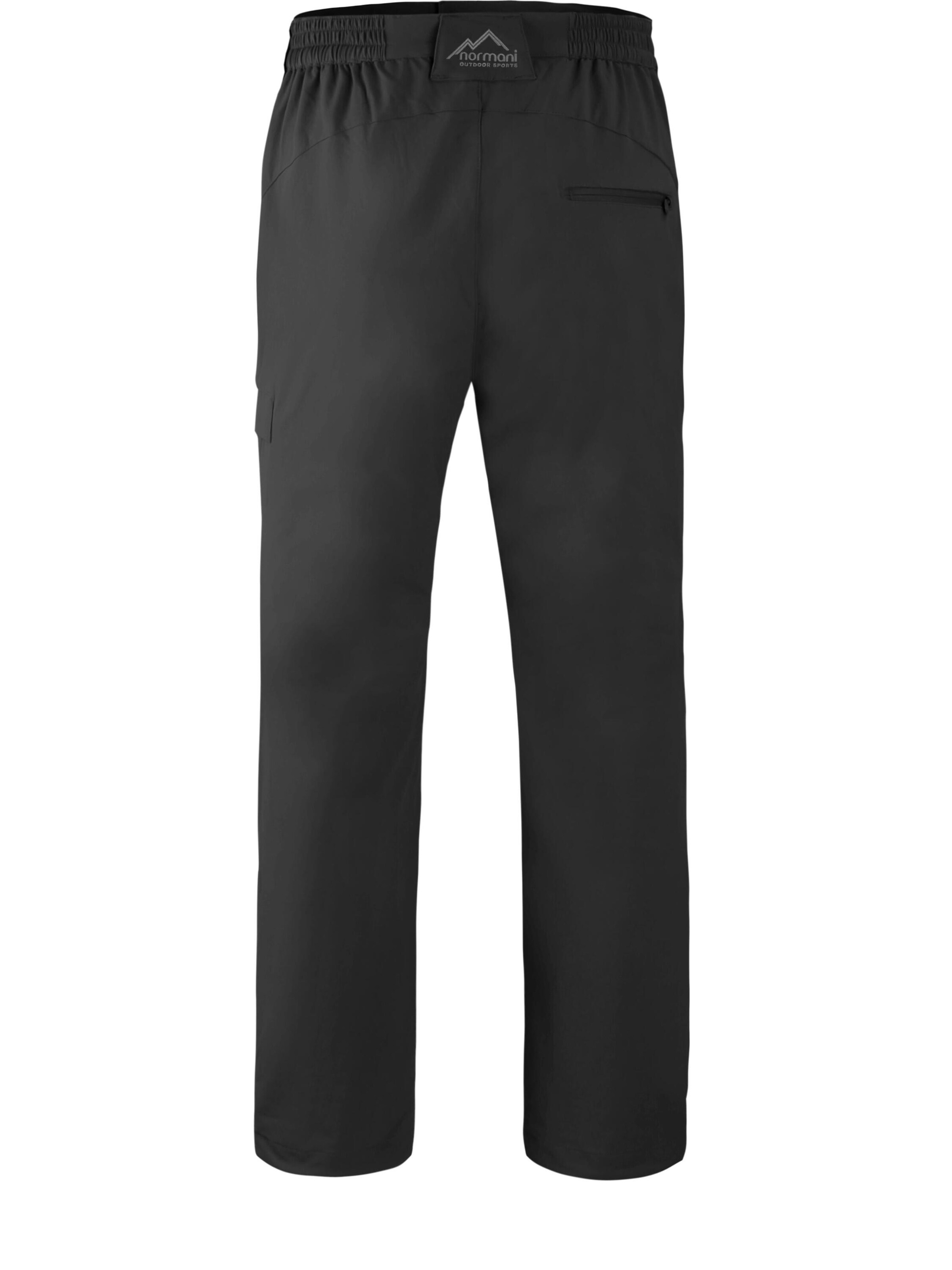 normani Regular Outdoorbroek 'Achray' in Zwart