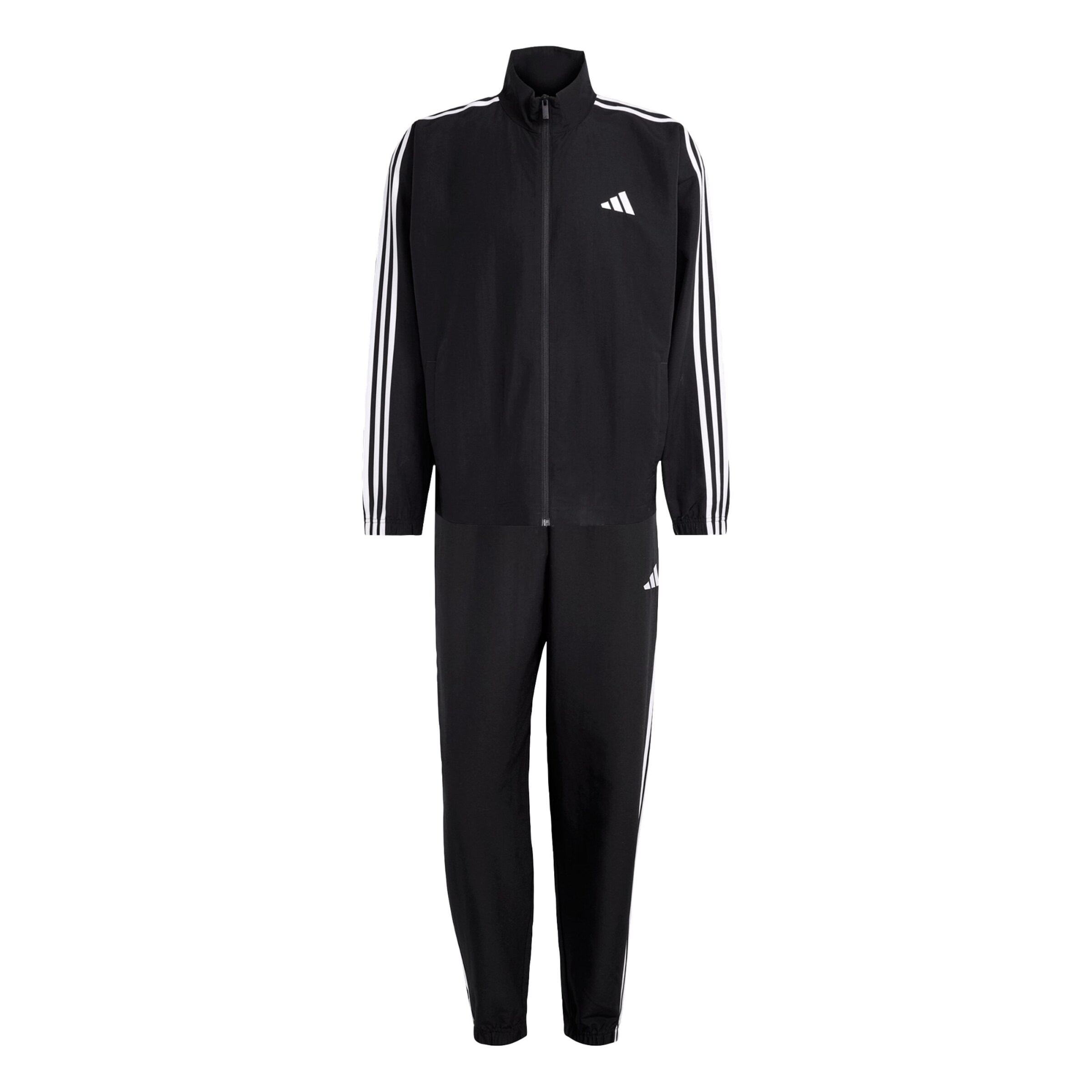 ADIDAS SPORTSWEAR Trainingspak in Zwart: voorkant