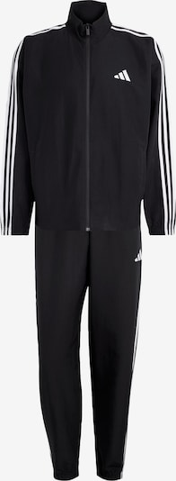XS dydžio Treniruočių kostiumas iš ADIDAS SPORTSWEAR, spalva – juoda / balta, Prekių apžvalga