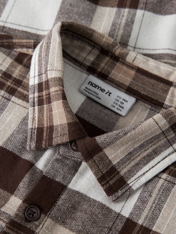 Regular fit Camicia di NAME IT in marrone