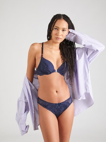 Hunkemöller - Push-up Sujetador 'Kimberley' en azul