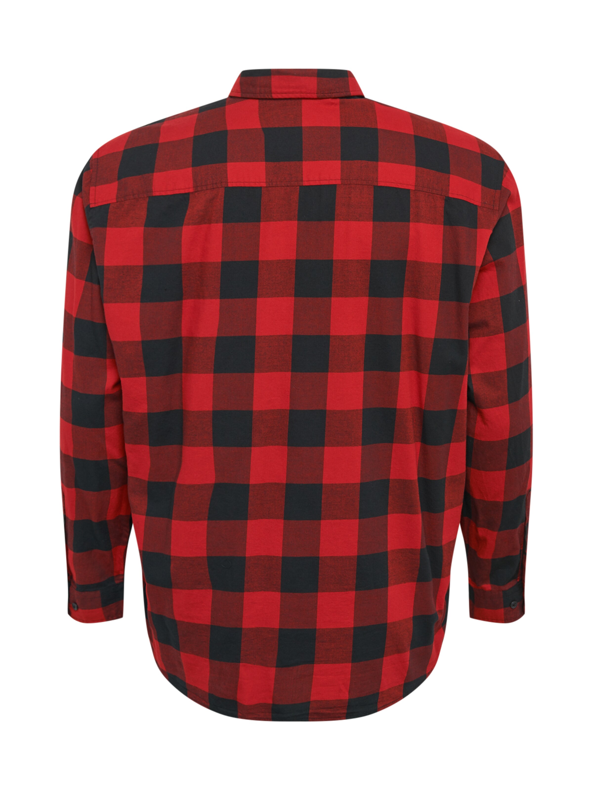 Jack & Jones Plus Comfort Fit Πουκάμισο 'JJEGINGHAM' ' σε κόκκινο