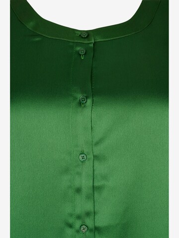 Zizzi Blouse 'Mkiya' in Groen