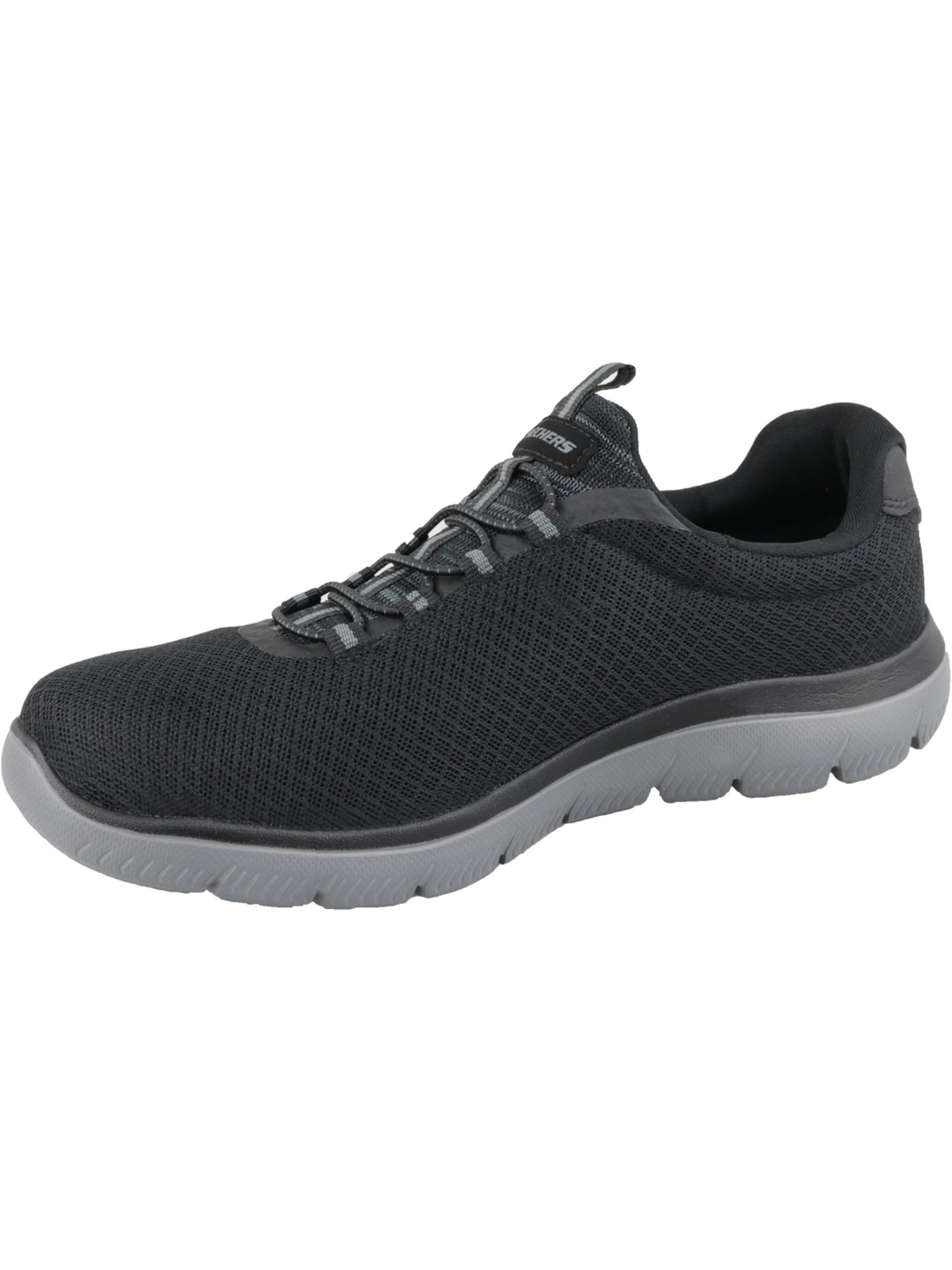 SKECHERS Sneakers laag 'Summits' in Zwart: voorkant