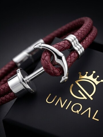 Bracelet 'MARITIMES' UNIQAL en rouge