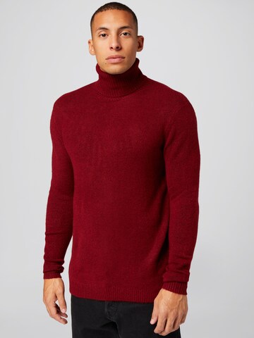 ABOUT YOU x Kevin Trapp Sweater 'Magnus' in Red: front