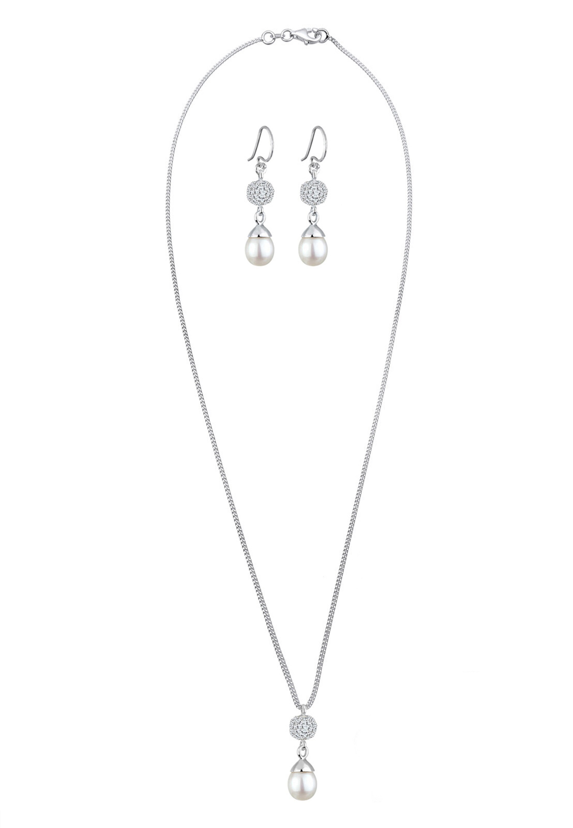 ELLI Schmuckset in Silber: Vorderseite