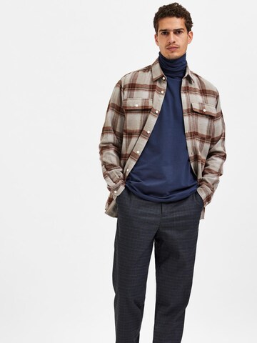 SELECTED HOMME قميص 'RORY' بلون أزرق