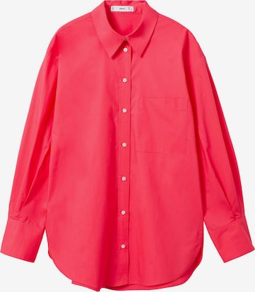 MANGO Bluse 'Juanes' in Pink: predná strana