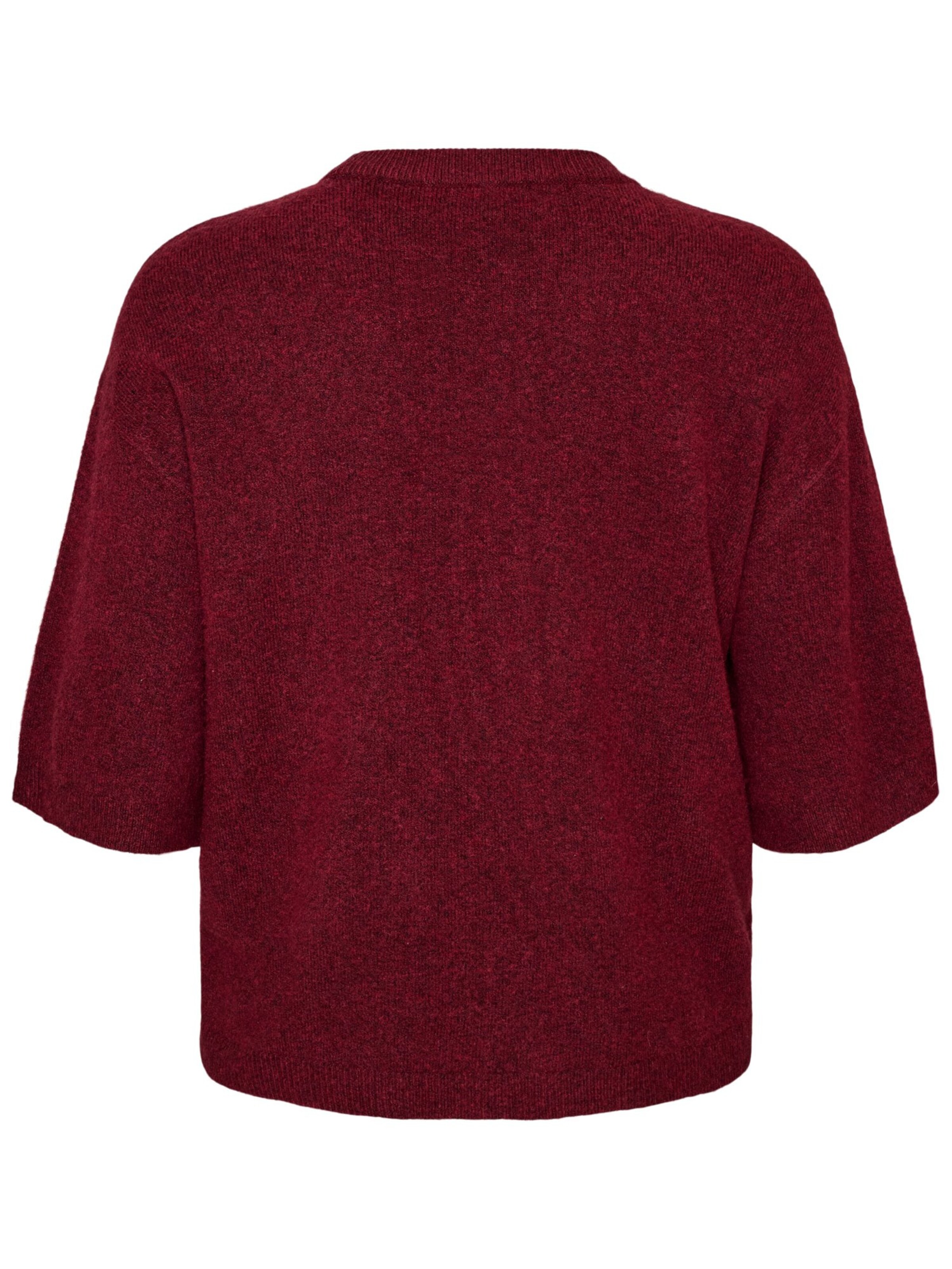 Pullover 'Cavista' di Zizzi in rosso