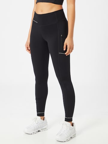 ENDURANCE Workout Pants in Black: front