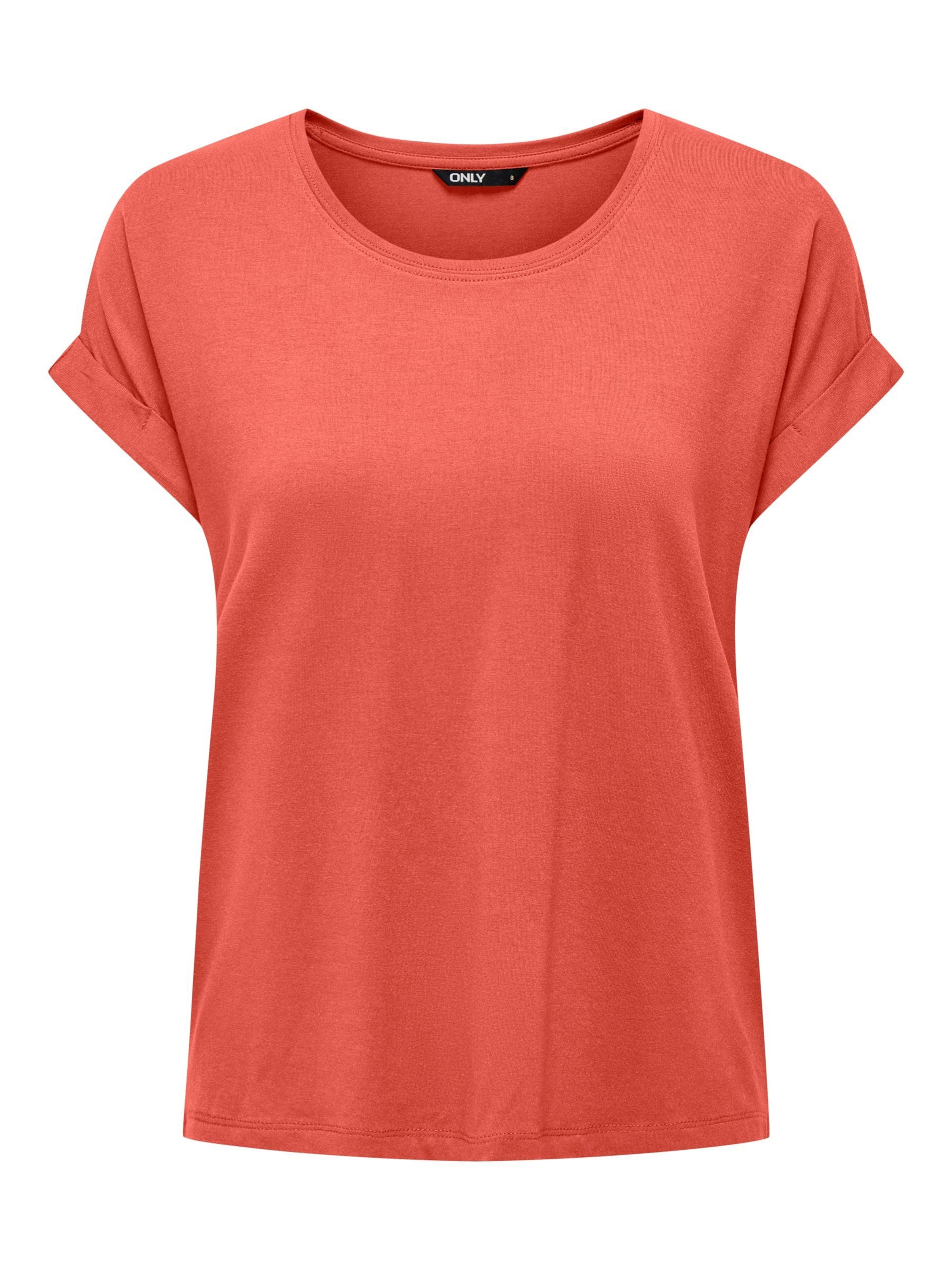 ONLY Shirt 'ONLMOSTER ' in Rood: voorkant