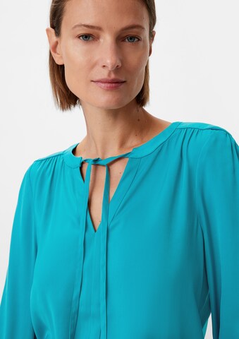 COMMA Bluse in Blau