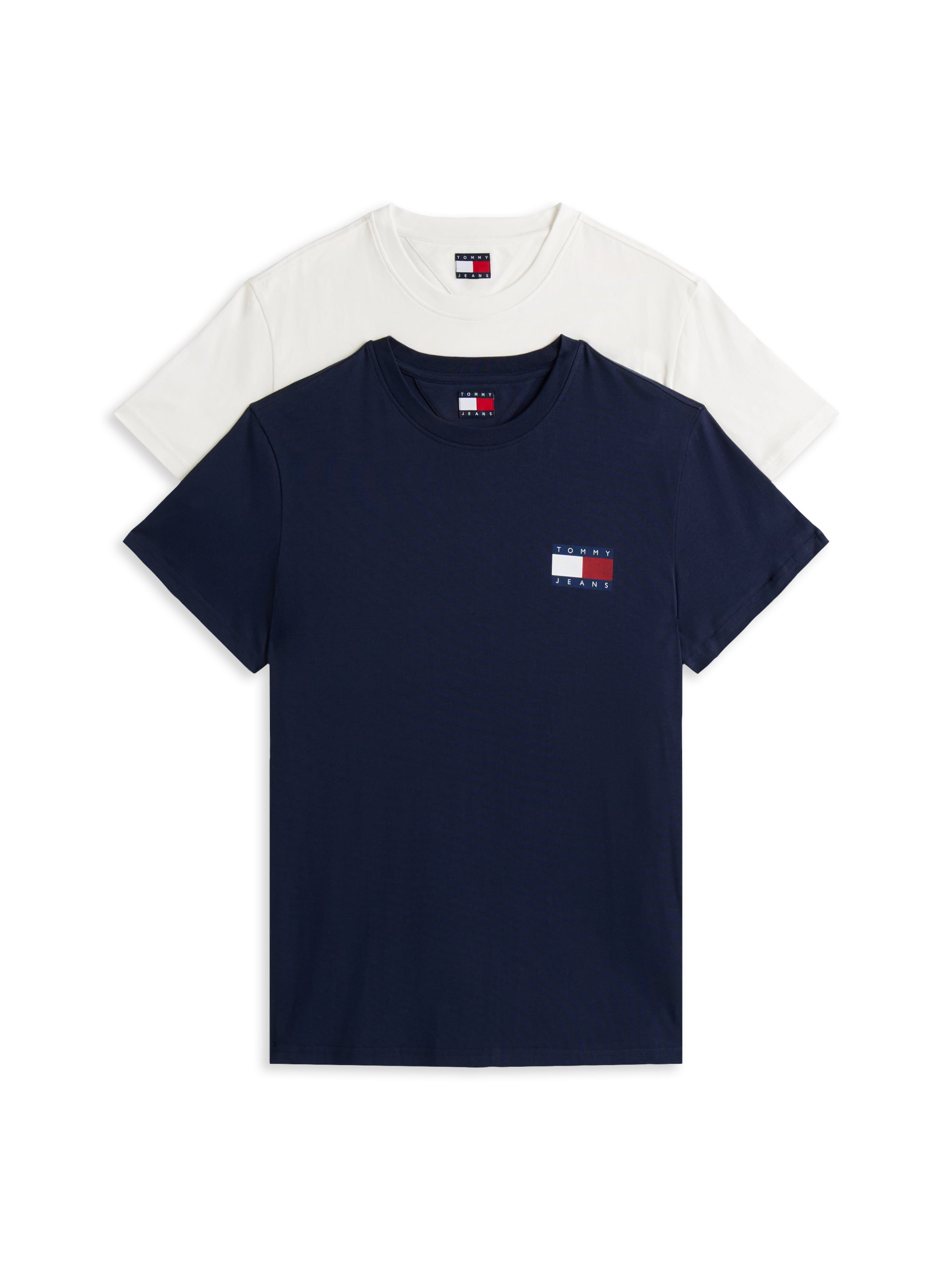 Tommy Jeans - Camiseta en azul: frente