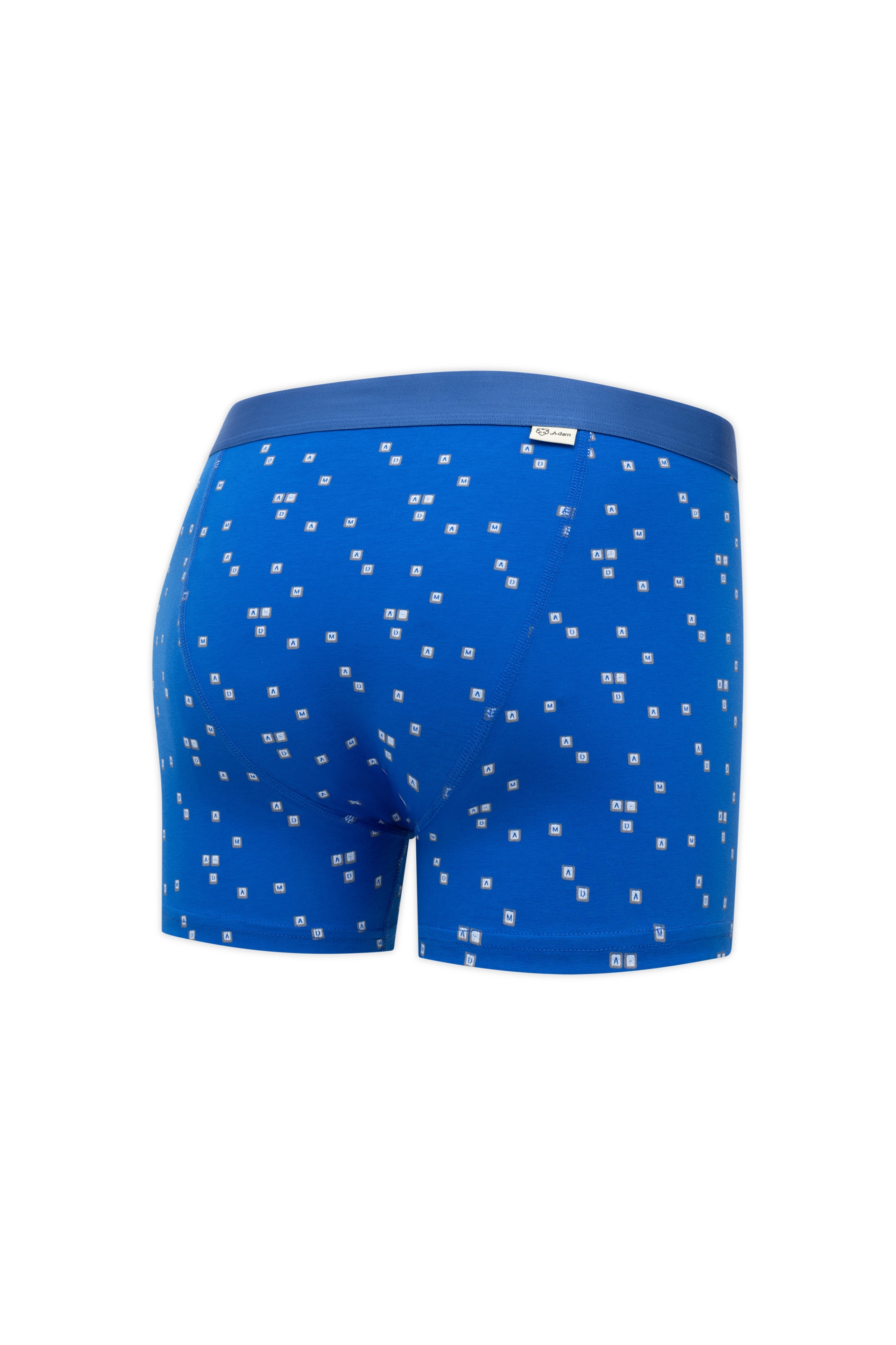 A-dam Boxershorts 'Keyboard' in Blauw